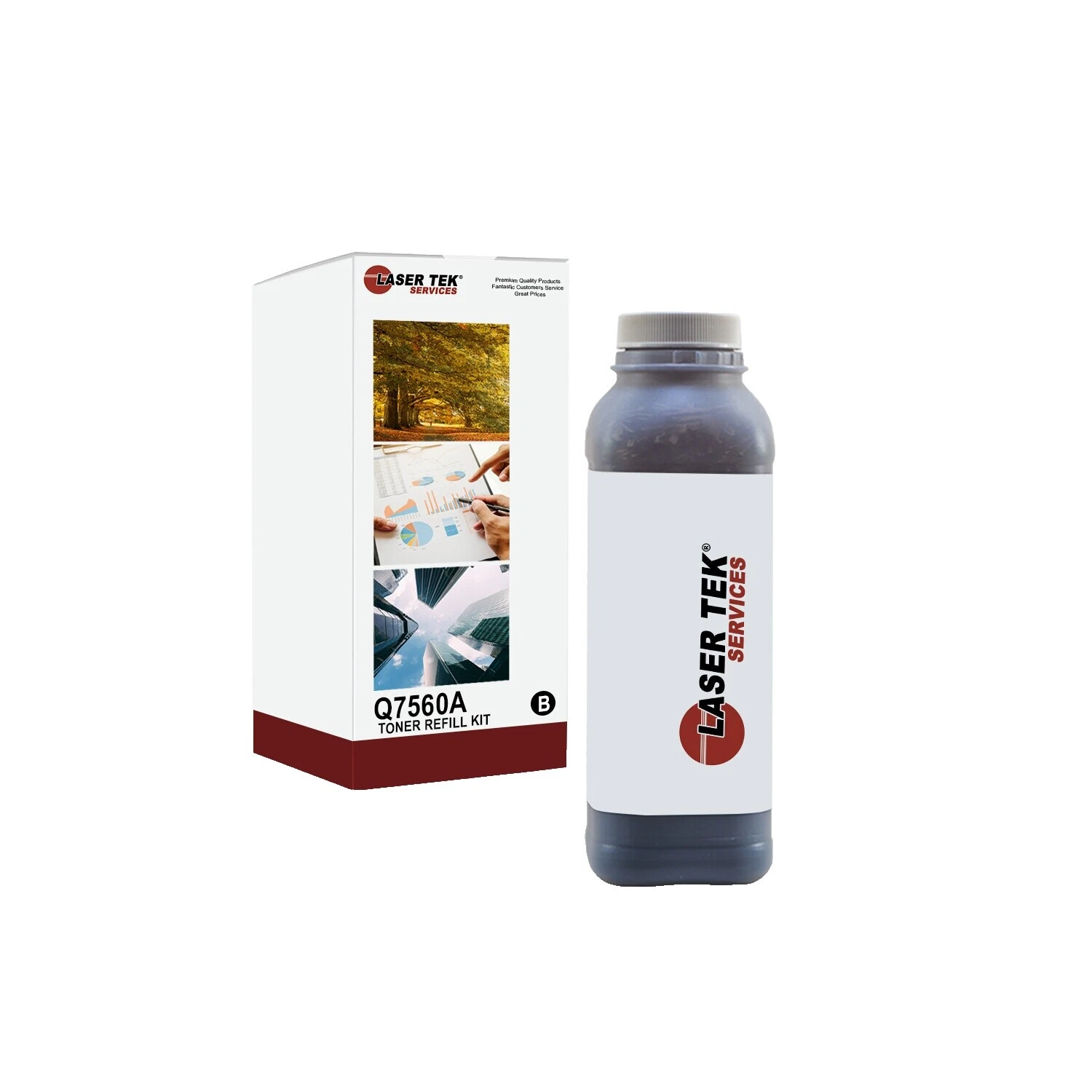 Recargas de toner Negro láser y Kits Para HP