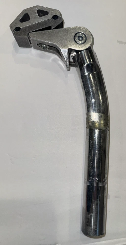 Vintage Profile Aero Pro SP Seatpost 27.2 Curved Layback w/ Micro Adjust - Image 2 of 4