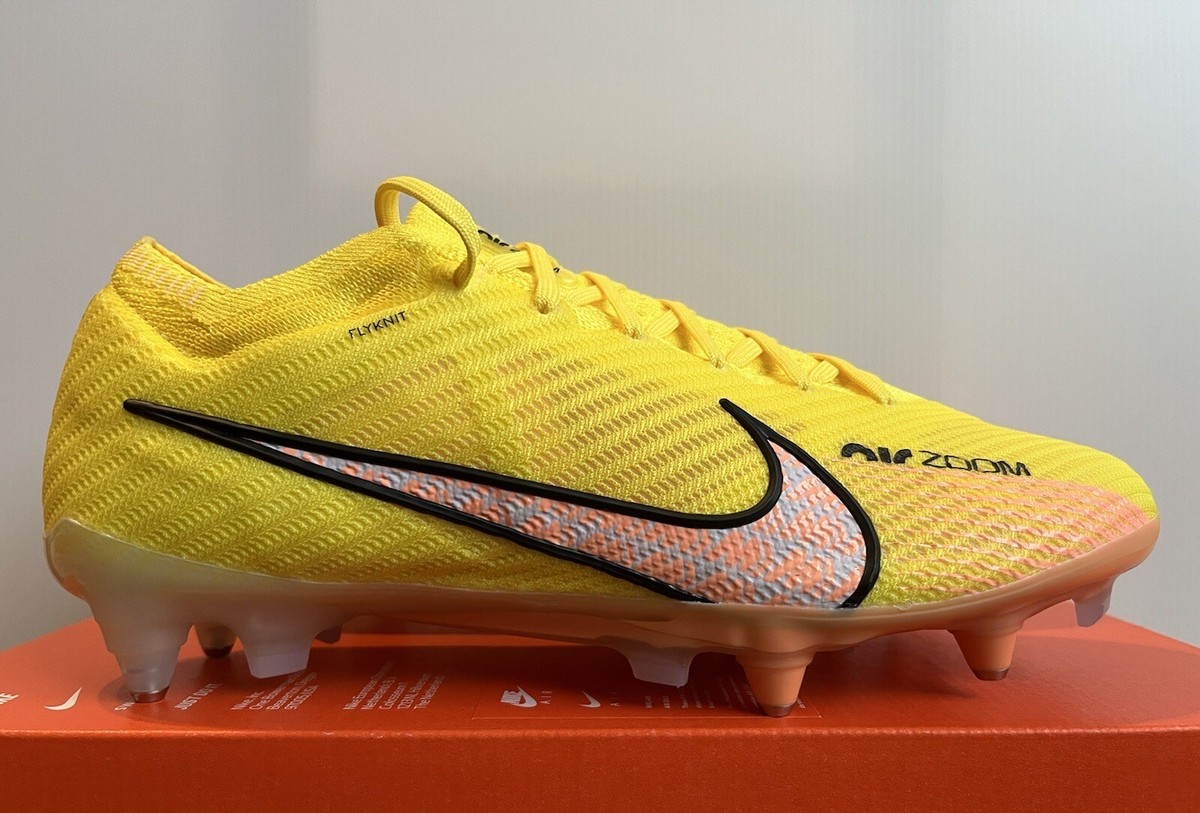 Nike Zoom Vapor 15 Elite SG-Pro AC Yellow Strike DJ5168-781 Men's