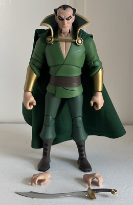 DC Batman VS Teenage Mutant Ninja Turtles TMNT Ra s Al Ghul Figure 100% Complete
