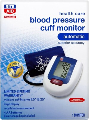 #ad Micro Life Automatic Blood Pressure Monitor with small and large cuffs L9D $43.15