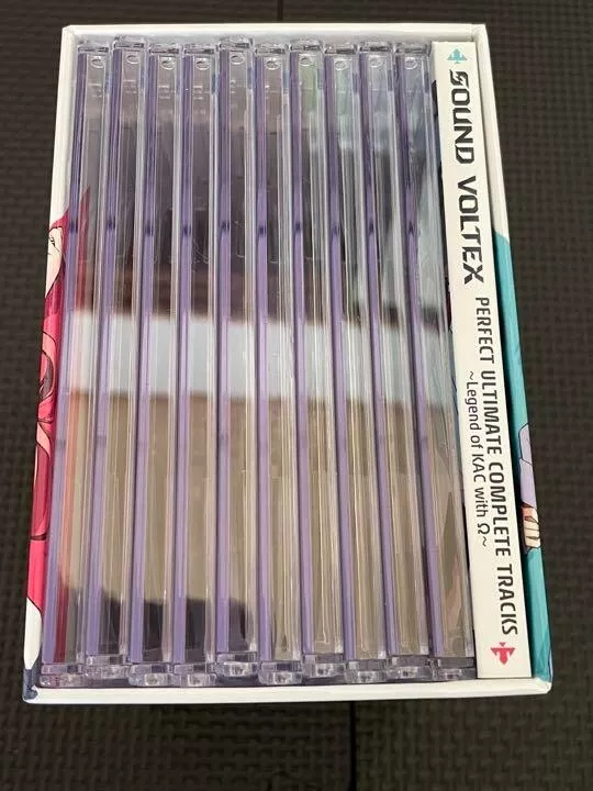 SOUND VOLTEX PERFECT ULTIMATE COMPLETE TRACKS Legend of KAC with Omega 10 CD