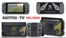 Vinyl Decal Skin Sticker Protector for Nintendo Switch Monster Hunter Rise 2960