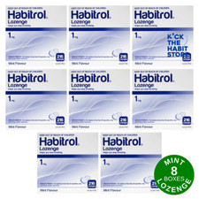 Habitrol Nicotine Lozenges 1mg Mint 1728ct / 8 Boxes   Exp 2027 Fresh