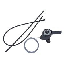 NEW! SUN RACE RIGHT SHIFTER SINGLE SLM-M2T 7 SPEED IN BLACK