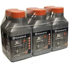 Husqvarna 6 Pack of XP+ 2 Stroke Oil 2.6 oz bottles Mix - 593152301-6PK