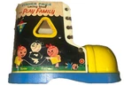 1965 Fisher Price Lacing Shoe Pull Along Teaching Toy. Vintage,Collectors RARE