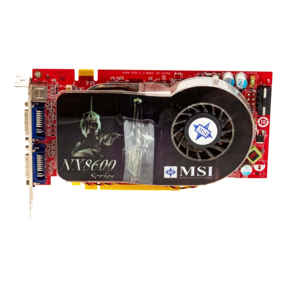Graphics Card MSI NVIDIA GEFORCE 8600 GTS 256MB NX8600GTS-T2D256E-HD-OC PCIe x16 - Image 3 of 3