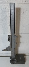 FOWLER 10  , 250mm STAINLESS HARDENED HEIGHT GAGE 0.001" ACCURACY mounted stand