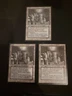 3x MTG: City of Shadows Card Regular The Dark 1994 LP Minor Wear