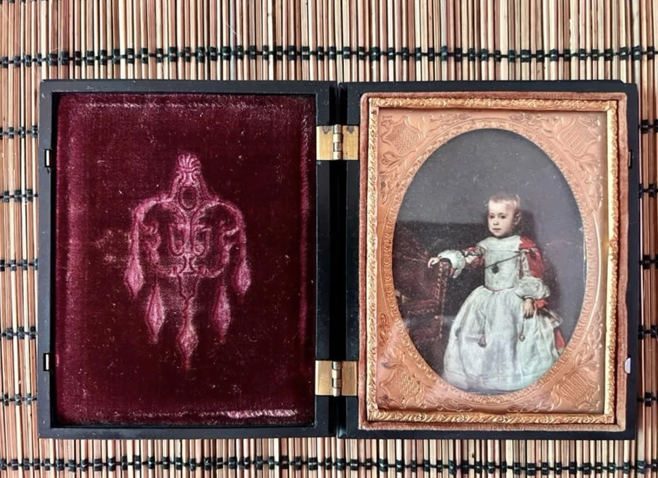 Marcos de fotos con bisagras daguerrotipo victoriano Foto 2 de 4