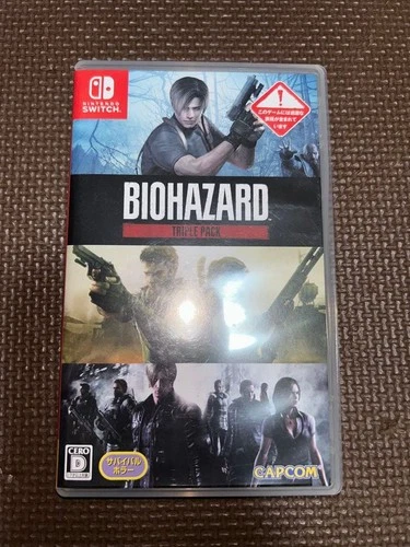 Resident Evil BIOHAZARD Triple Pack Nintendo Switch Please read the conditions