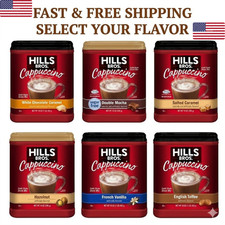 Hills Bros. Instant Cappuccino Mix, - Select Your Flavor 