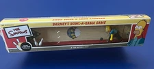Mint in box Simpsons “Barney's Bowl-A-Rama” Tin Pin Pals Rocket Toy NICE