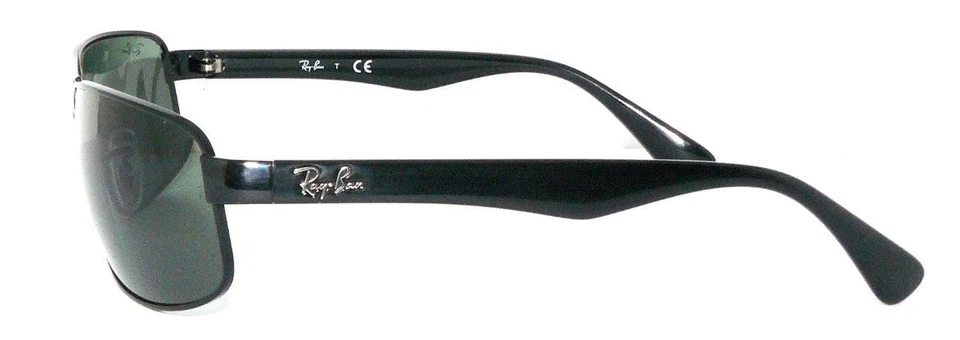 OCCHIALI DA SOLE RAY BAN GRIGIO VERDE 3445 002 UOMO 3379 BIKER 3478 OCCHIALI 8316 ASTUCCIO - Immagine 3 di 4