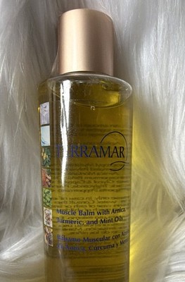 TERRAMAR Muscle Massage Balm Pain Relief Arnica Turmeric Mint Oil 4.06 fl oz