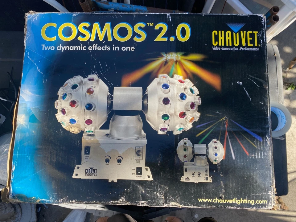 Chauvet CH-302A COSMOS 2.0 Rotating Effect Light W/Box and Accessories - Image 2 of 4