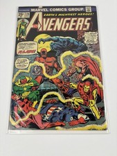 Marvel Comics The Avengers #126 Vision Iron Man Scarlet Witch 1974 Boarded