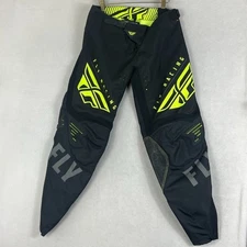 Fly Racing Kinetic Pants Size 30 K220 MX Motocross Durable Black/Gray/Hi-Vis
