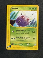 Skyridge Venonat 112/144 Pokemon Card Tomokazu Komiya LP on eBay