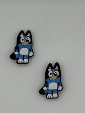 2pcs shoe charms for croc Theme Charms Bluey Bingo Cartoon Shoe Charms