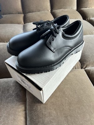 Dr. Martens Royal Mail Derby   4-Loch, Kommandosohle, Schwarz, Neu OVP