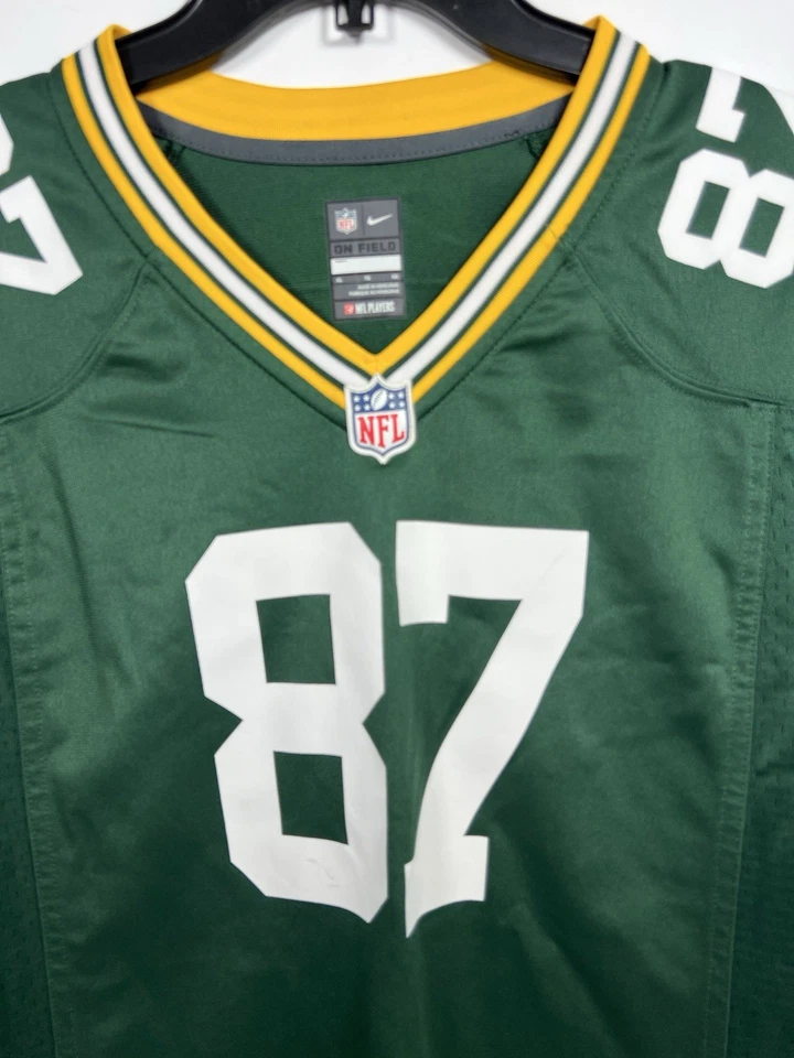 Camiseta Nike Green Bay Packers Jordy Nelson On Field NFL para mujer XL auténtica Foto 3 de 4