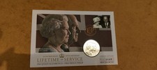 HM Queen Elizabeth II HRH Prince Philip Lifetime of Service Official £5 Coin