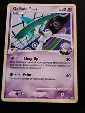 2009 Pokemon Platinum Rising Rivals Gallade 4 #20/111 Cosmos Holo Deck Exclusive