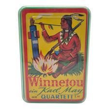 Quartett Winnetou Karl May Kartenspiel Indianer Western 8638