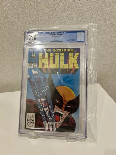 The Incredible Hulk #340 CGC 7.0 Graded Comic Book