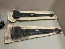 13  Strap Hinge Spear Cabinet Door Gate Black Hammered Style Finish 4 Hinges New