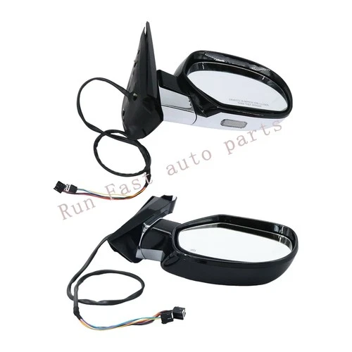 Fits 2007-2014 Cadillac Escalade Power Mirror Heated Non-Towing Set LH & RH Side