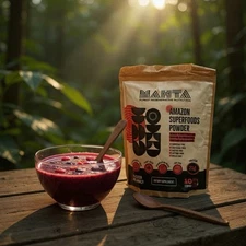 Mahta Amazon Superfoods Powder Wild Cocoa  21.1 Oz New