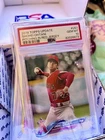 2018 Topps Update #US1 Shohei Ohtani Pitching In Red Jersey RC PSA 10 Angels