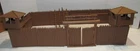 Marx Fort Apache Playset with 11 walls & blockhouses