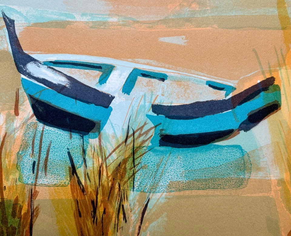 Large Original GEORGES LAMBERT Lithograph - Numbered & Signed - Image 2 of 4