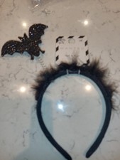 Wanted Trick Or Treat Bat Deely Bopper Head Band For Children Or Small Adult