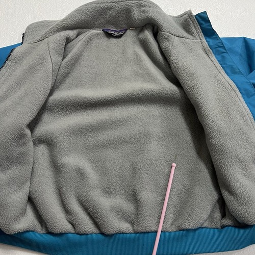 Vintage Patagonia Kids Fleece Lined Jacket, Blue, Size 7/8 - Picture 8 of 10