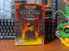 PC Vintage CD ROM: Dungeons And Dragons  The Temple Of Elemental Evil 2 Disc Set