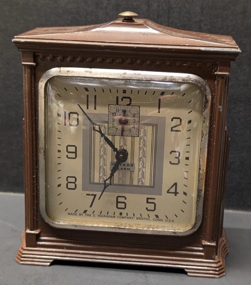 Vintage Ingraham Clock In Collectible Alarm Clocks (1930-1969) for