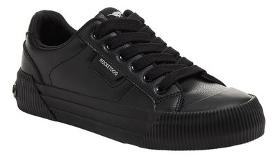 Rocket Dog Cheery Damen-Pumps Cheery schwarz Freizeit Schnürschuhe Canvas Turnschuhe