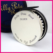 Mulinello a mosca Billy Pate Salmon T573 con custodia Big Game testato made...