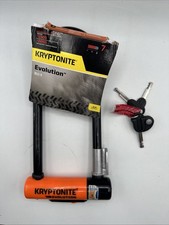 Candado doble cerrojo diseño naranja Kryptonite Evolution Mini-9 12"