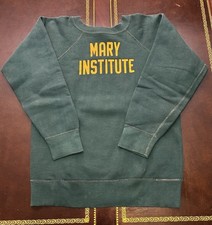 Vintage 60s Hanes Sport Crewneck School Sweatshirt Mens Small Cotton Windshield