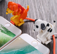 Funny Dog Charging Cable Creative Puppy Charger Usb-c Cables