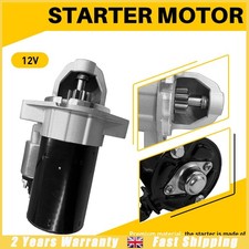 For Ford Fiesta 1.25 1.4 1.6 Ti 2008-2017 Petrol Starter Motor 1.1 KW 1011330 UK