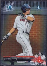 2017 Bowman Draft - Chrome #BDC-31 Brett Netzer (RC) Red Sox