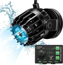 VIVOSUN 10W 1000GPH Aquarium Wave Maker Circulation Pump w/ Controller 15-30gal