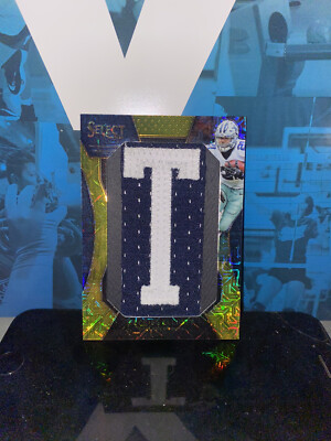 Ezekiel Elliott Jersey Letter Card 7/7